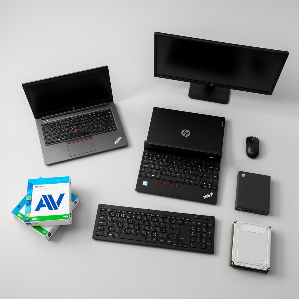 HP and Lenovo laptops, printers and IT accessories distributed by Aurodivine